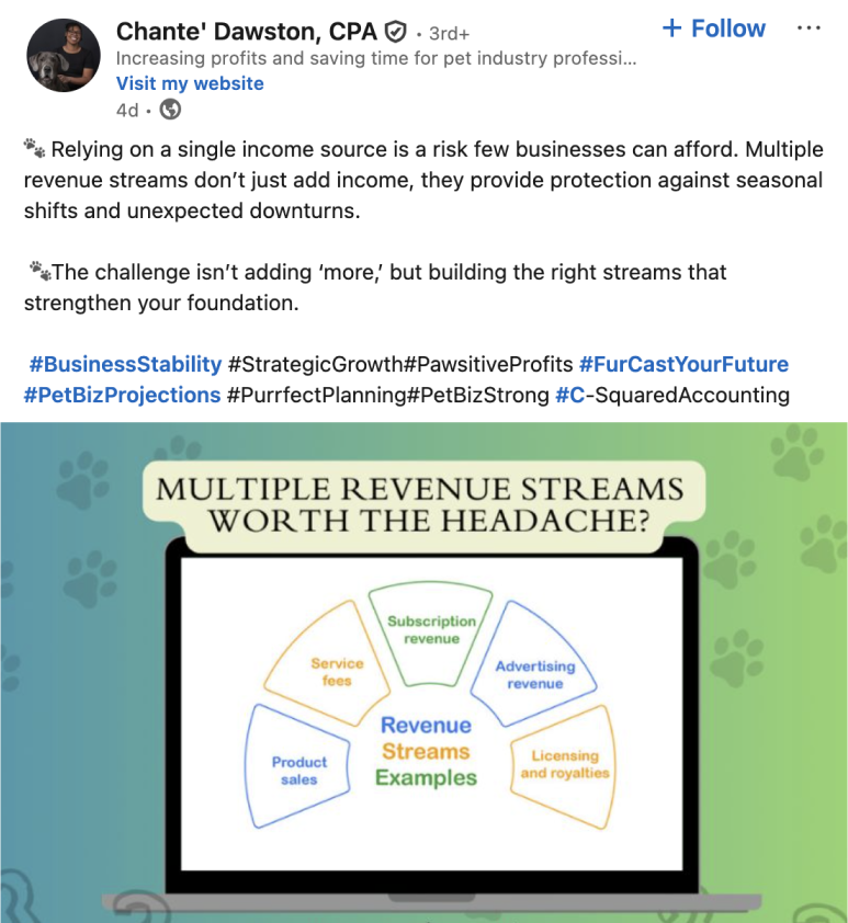 entrepreneurs will build multi hyphenate revenue streams