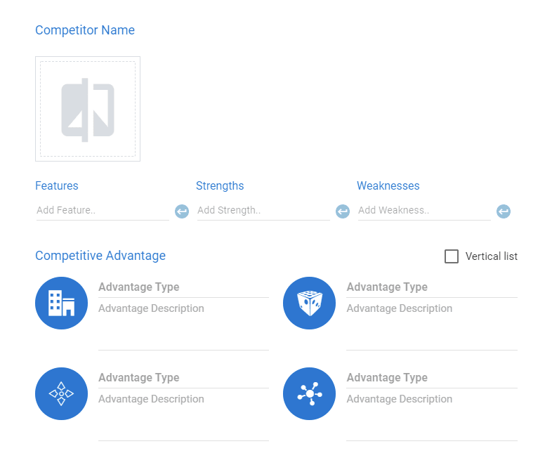 competition section template