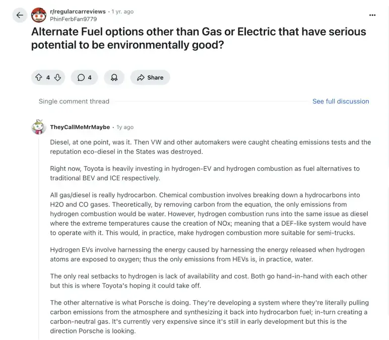 fuel efficiency and alternative power