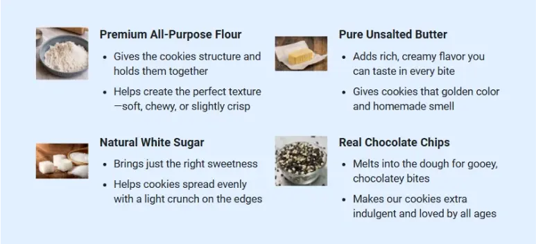 cookie business plan products