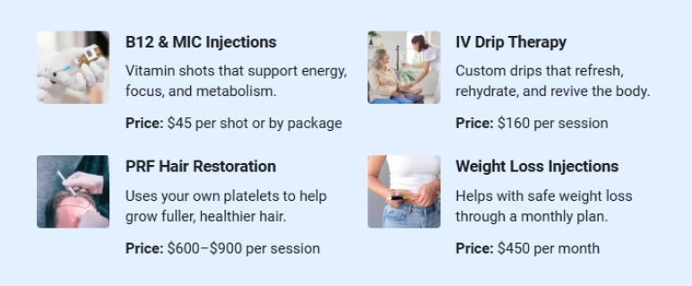 Regenerative & wellness services