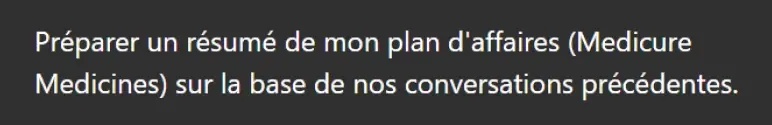 Executive summary prompt