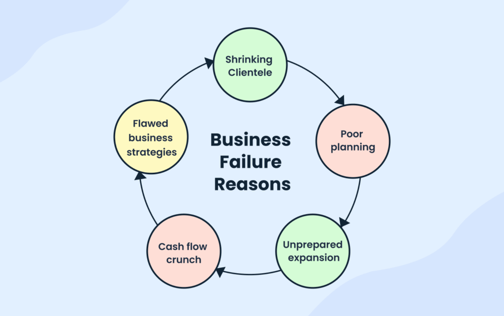 Business failure reasons