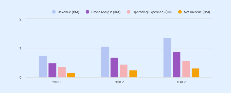 Chiropractic business plan revenue projections