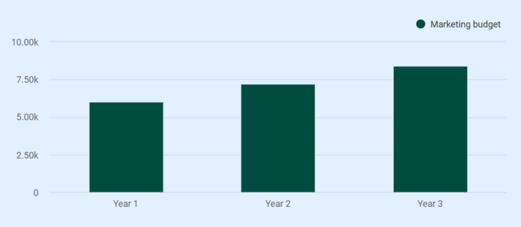 Marketing budget and financial discipline