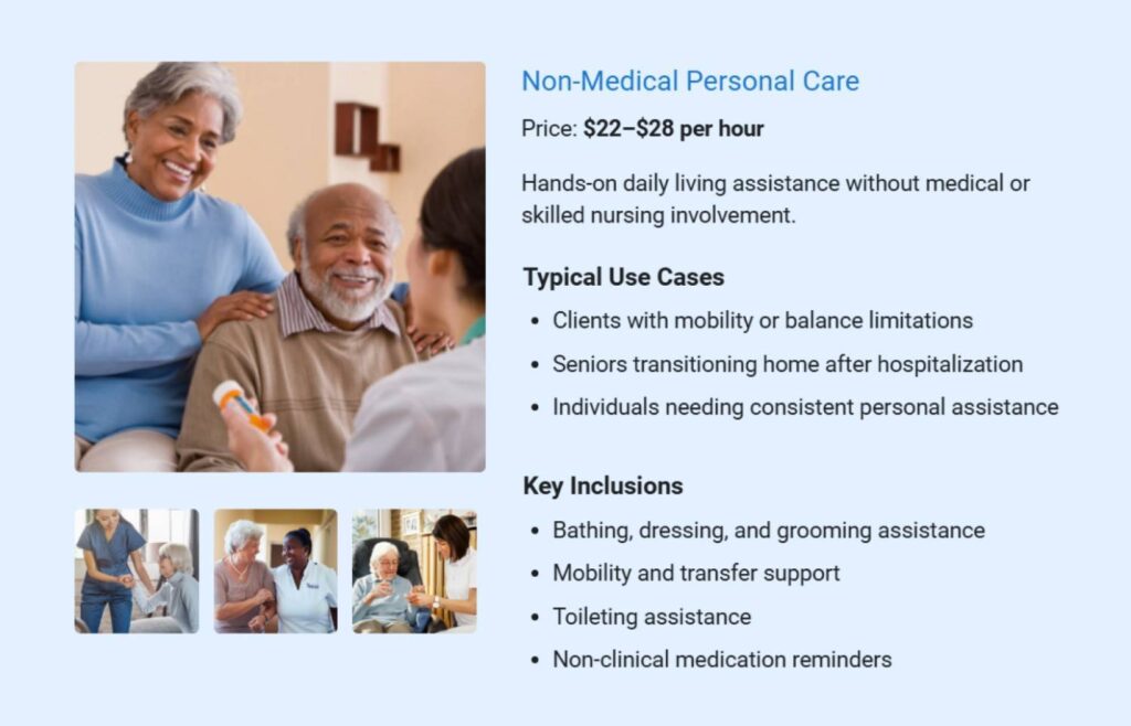 Non medical personal car