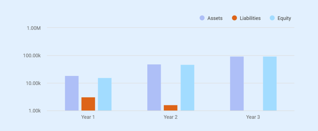 Balance sheet of drone business plan