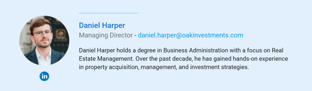 Real estate investment business plan ownership and management