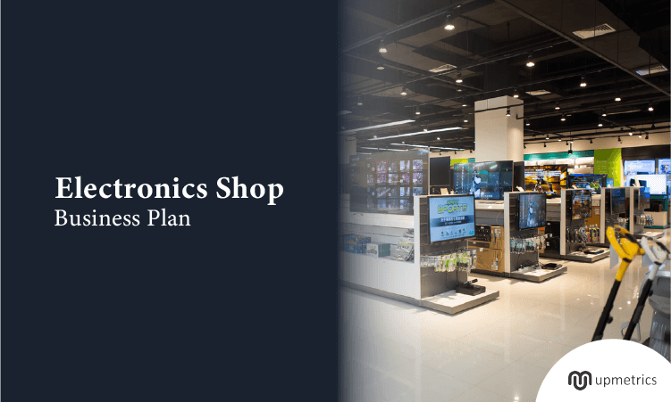 business plan for electronic shop