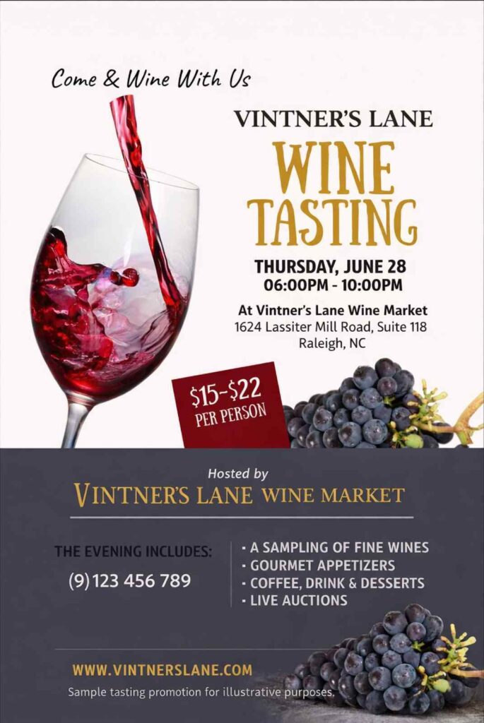 Wine shop business plan social media