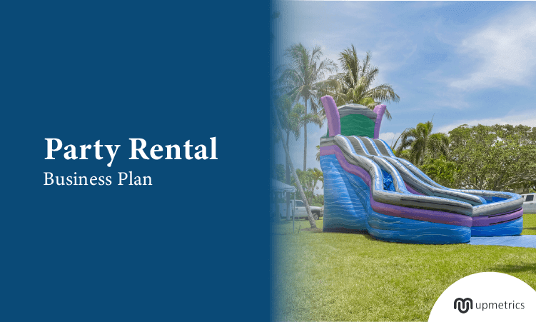 simple party rental business plan