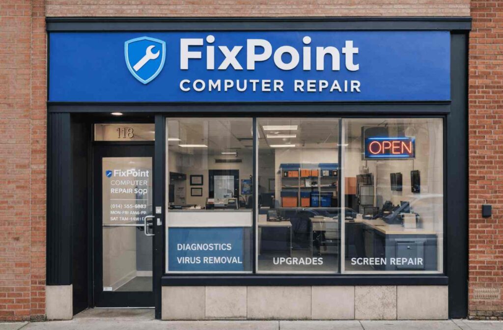 Fixpoint computer repair