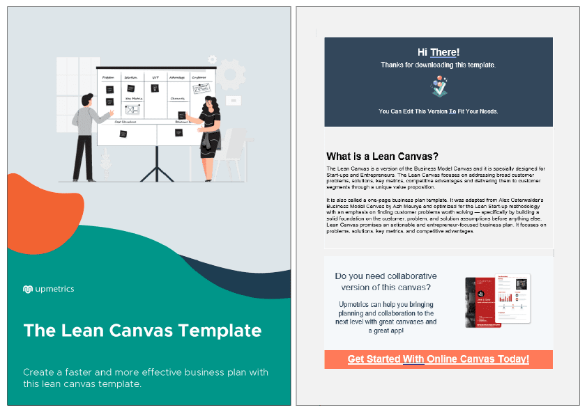 the lean canvas template