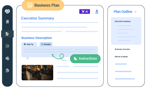 fake business plan generator