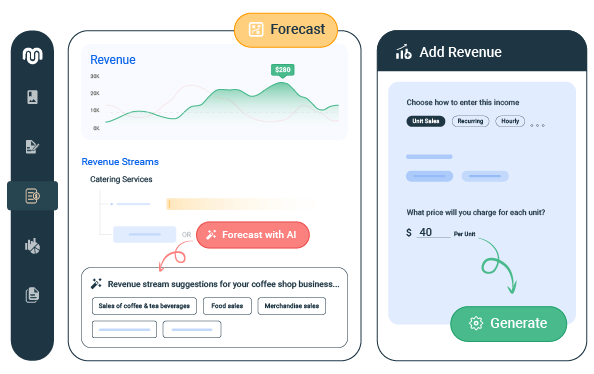 Fast and accurate financial projections ​