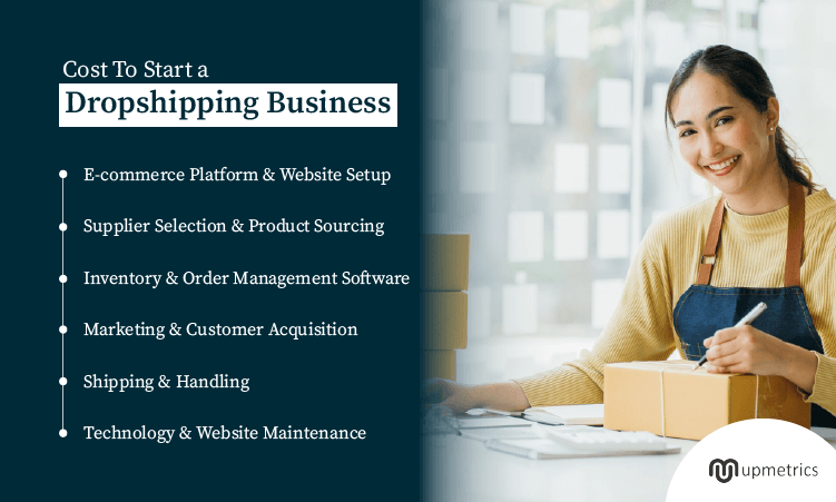 cost to start a dropshipping business