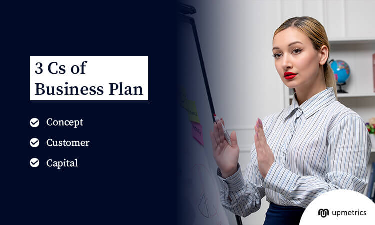 Identify the Three C's of a Business Plan