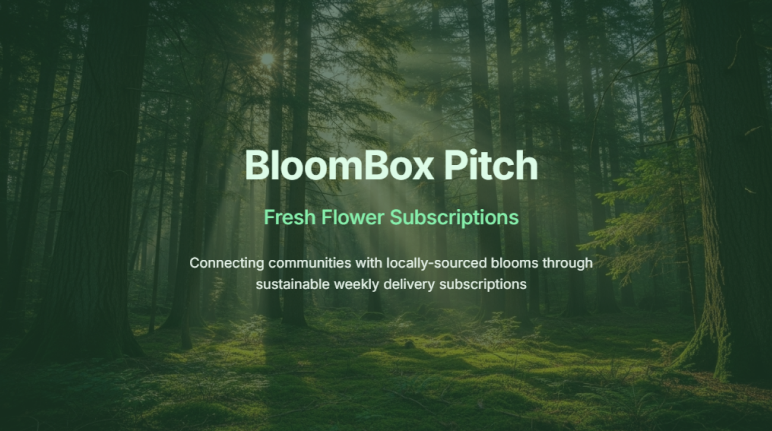 popai bloombox pitch