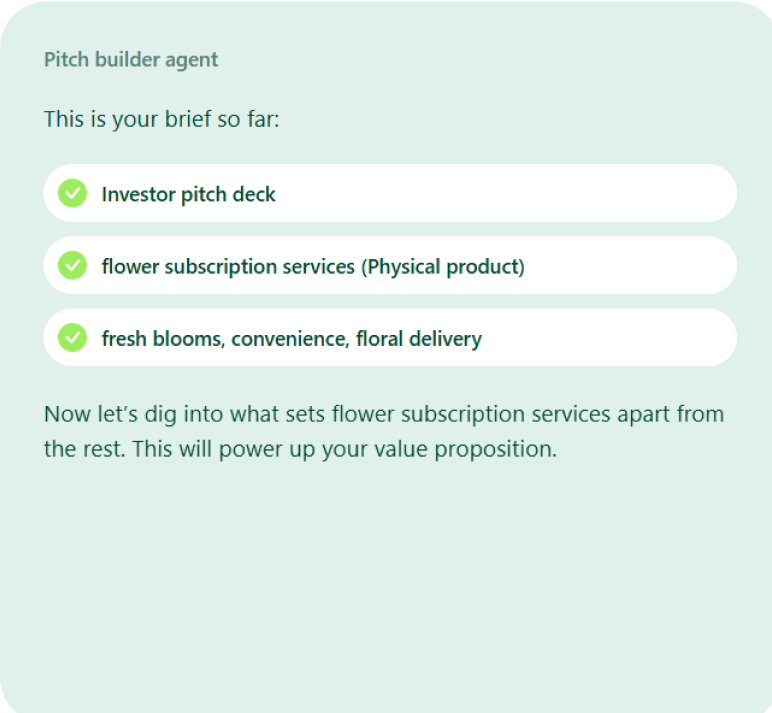 beemer pitch builder agent