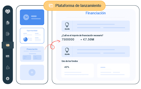 es creación simplificada de pitch deck