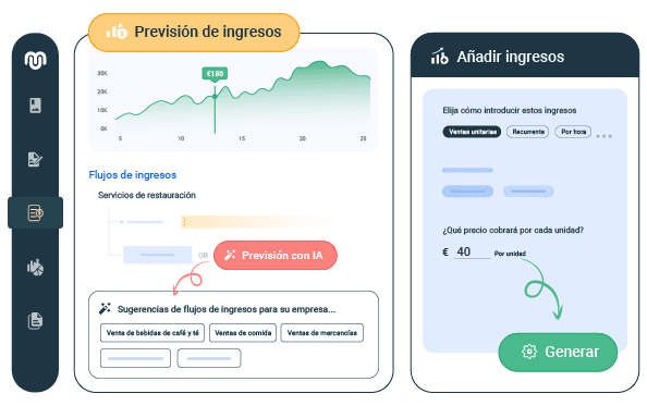 es fuentes de ingresos sugerencias