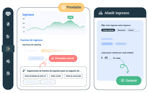 es crear previsiones financieras