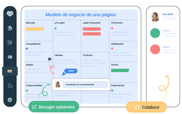 es interactuar con el público y recoger opiniones