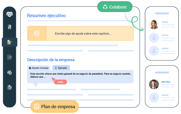 es espacios de trabajo colaborativo para la planificación de startups