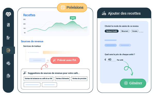 projections financières rapides et précises