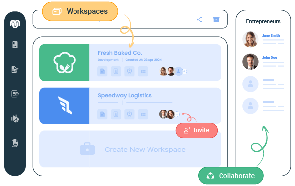 manage all your startups from a single space