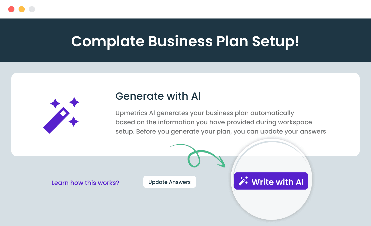 generate-your-plan-&-financials generate your plan & financials