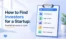 How to Find Investors for a Small Business