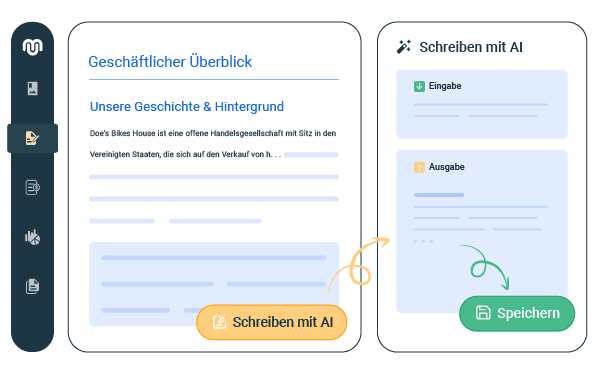 de ai schreiben