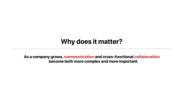 Why notion matters