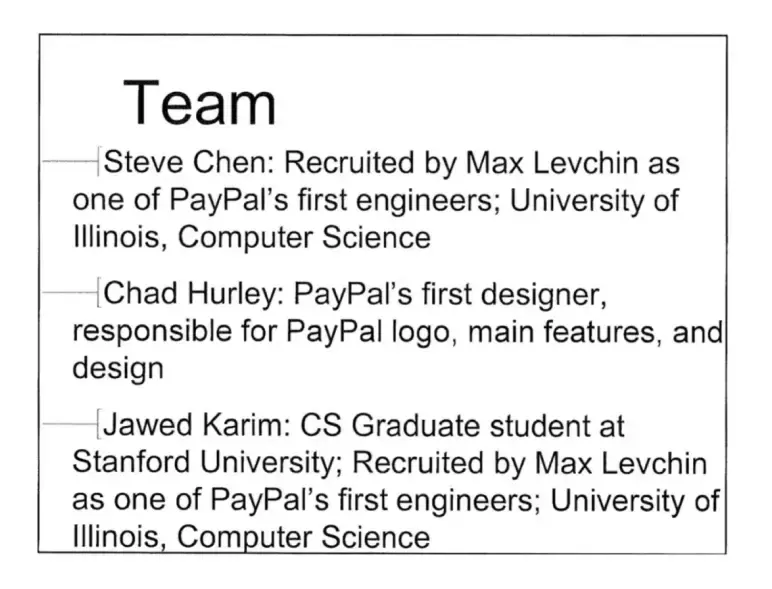 Youtube team