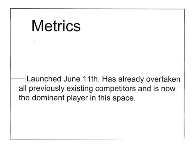 Youtube metrics