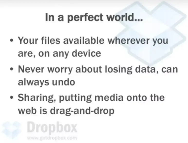 dropbox ideal world
