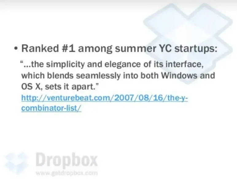 dropbox social proof closing