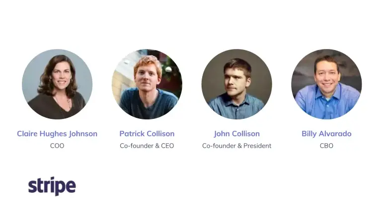 team founders and key executives