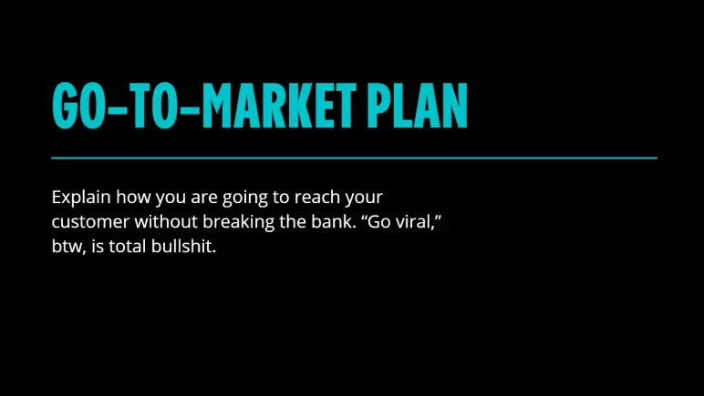 guy kawasaki go to market plan