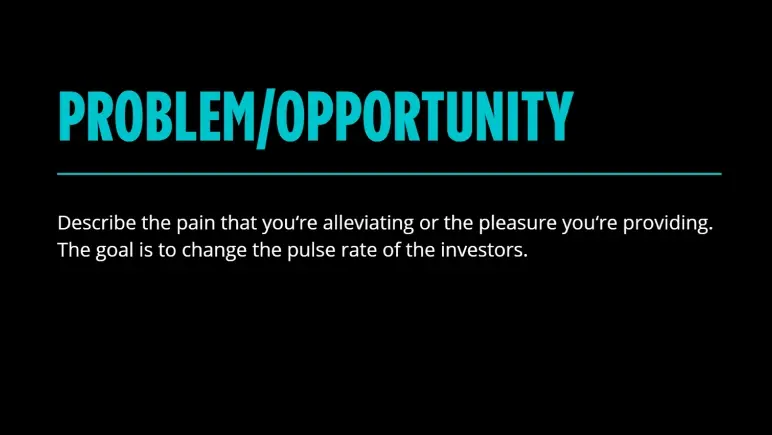 guy kawasaki problem opportunity slide