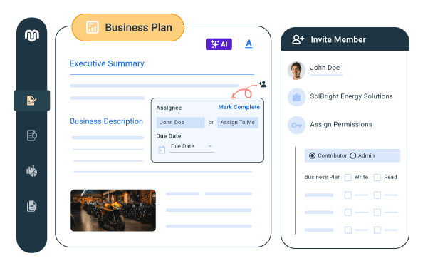 Assign tasks with role based access