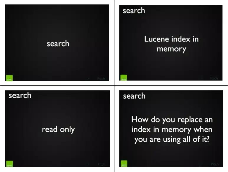 search infrastructure
