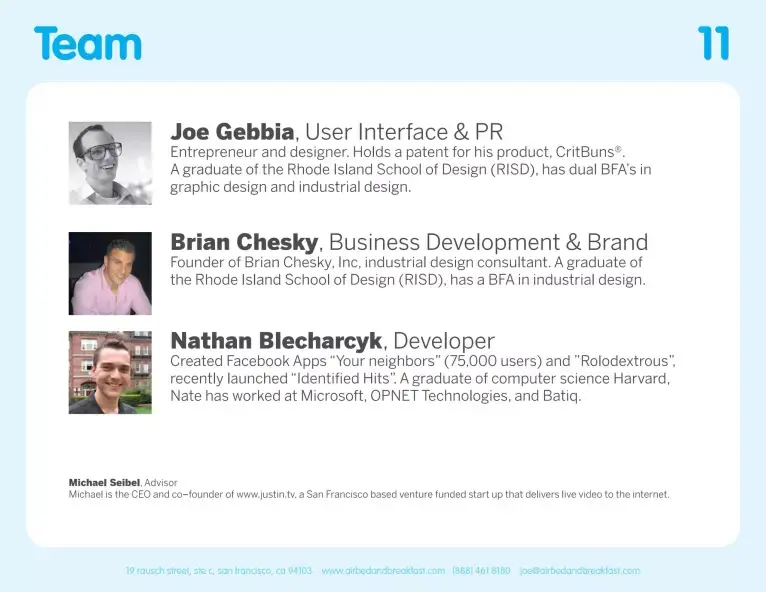 Airbnb team