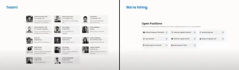 Perplexity team hiring