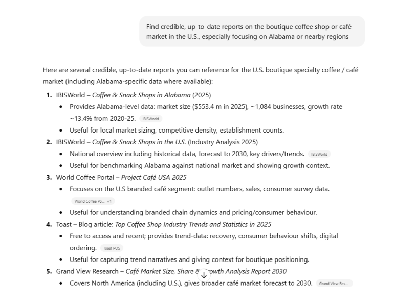 Conduct secondary research