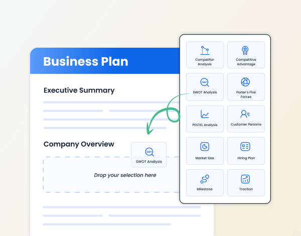 Customize every part of your plan
