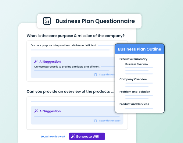 Simplest way to start writing your plan