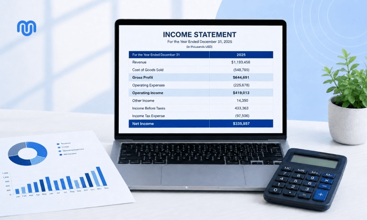 Income statement for business plan