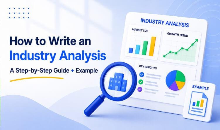 How to write an industry analysis in a business plan, step-by-step guide